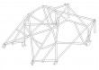 Klatka bezpieczeństwa Custom Cages: Peugeot 206