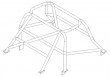 Klatka bezpieczeństwa Custom Cages: SAAB 96