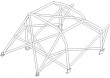 Klatka bezpieczeństwa Custom Cages: Volkswagen Golf IV R32