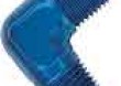 Kolanko 90° 7 / 16x20 JIC - 1 / 4x18 NPTF