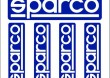 Zestaw naklejek logo Sparco